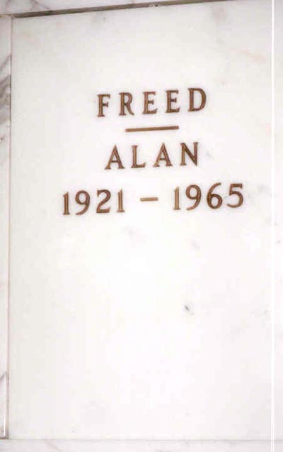 アラン・フリードの墓標